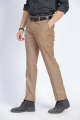 FOCUS | TEXTURED LIGHT BROWN DRESS PANT FOR MEN. 