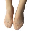 Silicon Socks - 1 Pair Silicone Moisturizing Gel Heel Socks Exfoliating And Preventing Dryness Foot Skin Rejuvenation Foot Care Elastic Sock Eatop -  Free Size Silicon Moisturizing Socks For Women. 