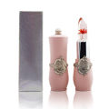 Beauty Bright Flower Crystal Jelly Lipstick Magic Temperature Change Color Lip Balm Makeup red. 