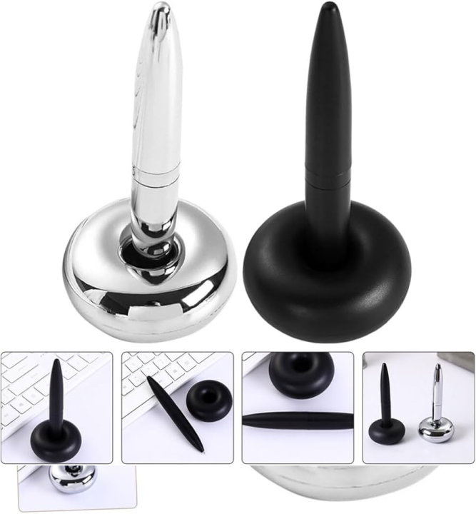 01 Magnetic Levitating Pen Maglev Ballpoint Office Desk Accessories Men Pens Adults Technological gadgets Technologie