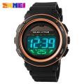 SKMEI Sports  Fashion Solar Power Outdoor Digital Chrono 50M Water Resistant Watch For Men 1096. 