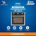 HAIER BUILT IN OVEN Model-HWO60S4MGX1- Big size 56 Liters- Electric/Gas- WITH 1 YEAR WARRANTY. 