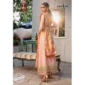 "ASIM JOFA Signature Embroidered Collection Multi Cotton Net  3PC -Unstitched Suit for Women". 