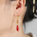 Game peripheral earrings Genshin Impact Daddalia earrings Genshin Impact 77 Kaeya Wendy Cos stud earrings earrings. 