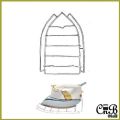 Hot Iron Stand Silver Iron Holder Iron Board Stainless Steel Hard Wire. 