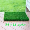 Artificial Grass Door Mat ( 18 x 24 inches ) For Room Door - Main Door Home Mat Artificial Grass Made Foot Mat. 
