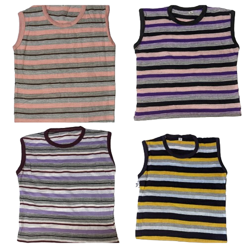 Baby Boy sando  Kids Round neck sando  sleeve Graphic Printed Summer clothes