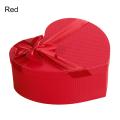 Gift Box with Bowknot Multi-Purpose Paper Flowers Heads Packaging Box for Birthday. 