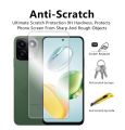 For Honor X7C Tempered Glass Full Cover Screen Protector For X7C Honor Huawei Matte Ceramic film and Lens Film Back film. 