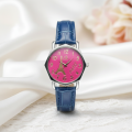 Cute Simple Leather Strap Watch for Girls Stylish Girls Watch. 