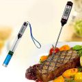 Digital Cooking Thermometer, 5.8 inches Long Stainless Probe Kitchen Food Meat Thermometers with Instant Read Best for Food,. 