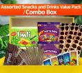 Ultimate Spicy Snack Box – Sour Tamarind, Churan Sticks, Chili Mili Jelly & Lavashak Combo Pack. 