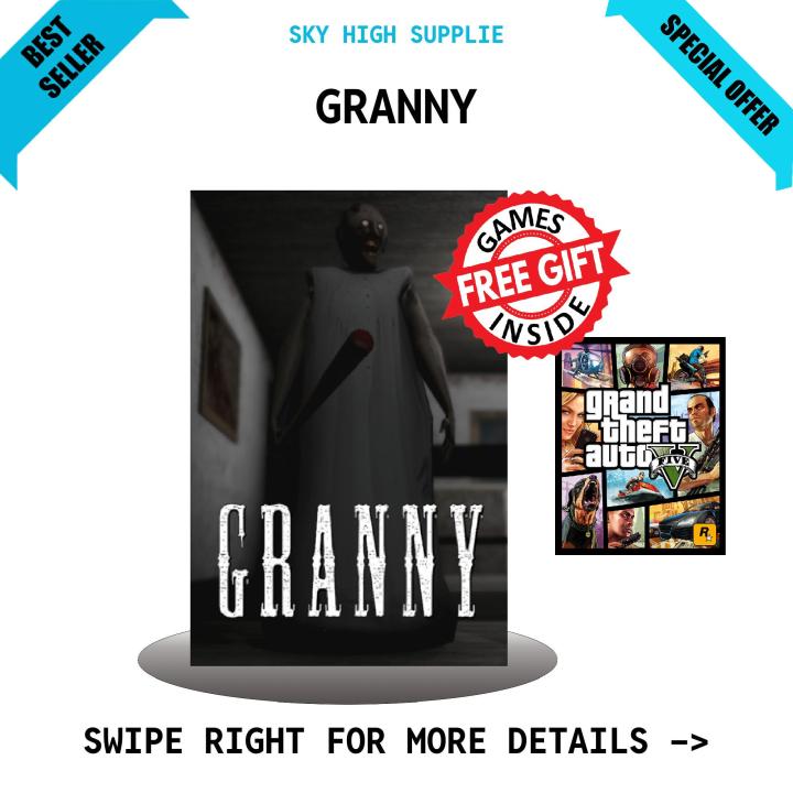 GRANNY REMAKE - GAME FOR PC (GOOGLE DRIVE/ MEDIAFIRE) - QR CODE + FREE GIFT