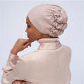 Adjustable Satin Lined Turban Cap Elastic Bottoming Cap Under Scarf Silk Underscarf Cap Hijab. 