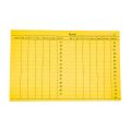 HB  Attendance Cards,Attendance tracking,Multi Purpose Use,Pack Of 100. 