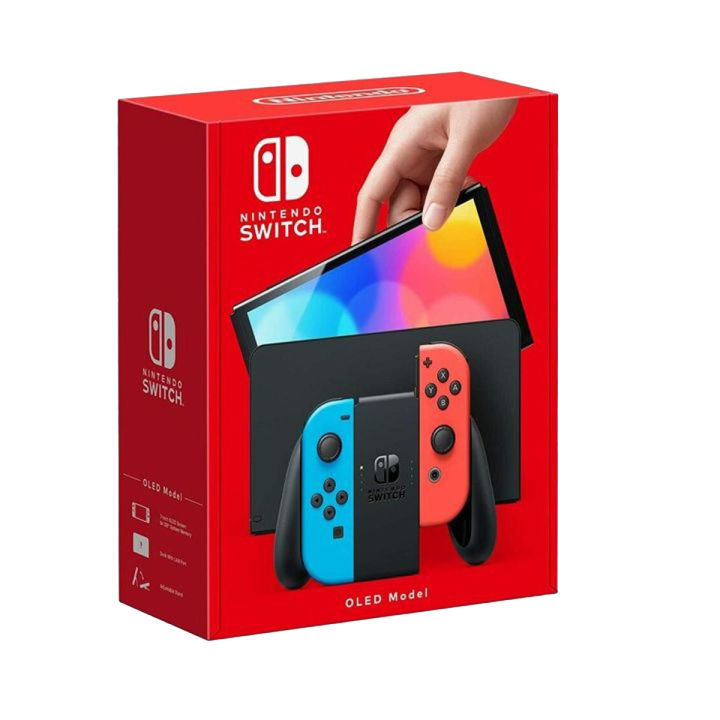 Nintendo Switch - OLED Model Neon Blue/Neon Red set