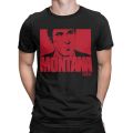 Scarface Montana Face T-Shirt Men Funny Pure Cotton Tees Round Collar Short Sleeve T Shirts Printed Tops. 