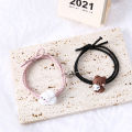 Best Friends Forever 3/4pcs/set Stitching Heart Pendant Necklace Three Colors Crystal Couple Friendship Necklace Gift Jewelry. 