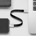 USB C Data Wire Type C Keychain USB Cable Micro USB Data Sync Mini Key Chain Charger Cord Keychain Lanyard Design 20cm Phone Accessories. 