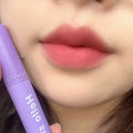 Hello Style Purple Sweet Potato Denim Velvet Lip Clay Matte Summer Lip Glaze Lipstick Student Affordable Makeup. 