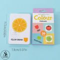 Colour Flash Cards Set For Kids – Early Educational 36 Pcs flash cards. 
