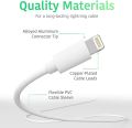 2 Pieces 100% Original  Fat Charging Cable for I phones Best In Quality Low in Price.. 
