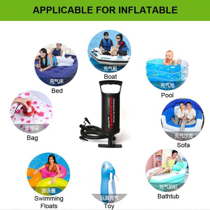 INTEX%20Hi-Output%20Air%20Pump%20Double%20Quick%20I%20Hand%20Pump%2068612%20Air%20Pump%20(29%20cm)%20Pool%20Pump%20Mini%20Plastic%20Hand%20Held%20Inflator%20Air%20Pressure%20Pump%20for%20Swimming%20Pools,%20Boats,%20Tubes,%20Tent,%20etc%20-%20Image%205