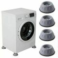 4Pcs Anti Vibration Feet Pads Rubber Legs Slipstop Silent Skid Raiser Mat For Washing Machine Support Dampers Stand. 