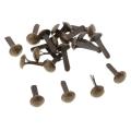 200x Colorful Metal Round Head Paper Fasteners Brads for Scrapbook DIY Craft. 