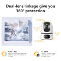 IMOU Ranger Dual 6MP IP Camera Support Human Detection Smart Tracking Two-way Talk Full Color Wifi surveillance camera. 