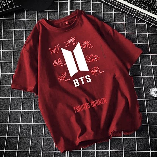 BTS printed Tshirts for girls and women