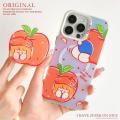 [Glamorous] Magnetic Phone Case iPhone15Pro Apple 13 Applicable 12 Magnetic Matte Laser 11 Magnetic Bracket. 