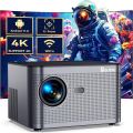 Hy350 Android 11.0v (cpu Allwinner H713) Smart Projector 2/32GB Dual Speaker 1080p With Dual Band Wifi6 And Bluetooth 5.0 Brightness (lumens) 580 Ansi Support 4k. 