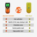 Mecurate Stud Finder Wall Scanner Sensor 5 in 1 Electronic Stud with LCD Display & Audio Alarm for Wood AC Live Wire Metal Studs Detection Joist Pipe. 