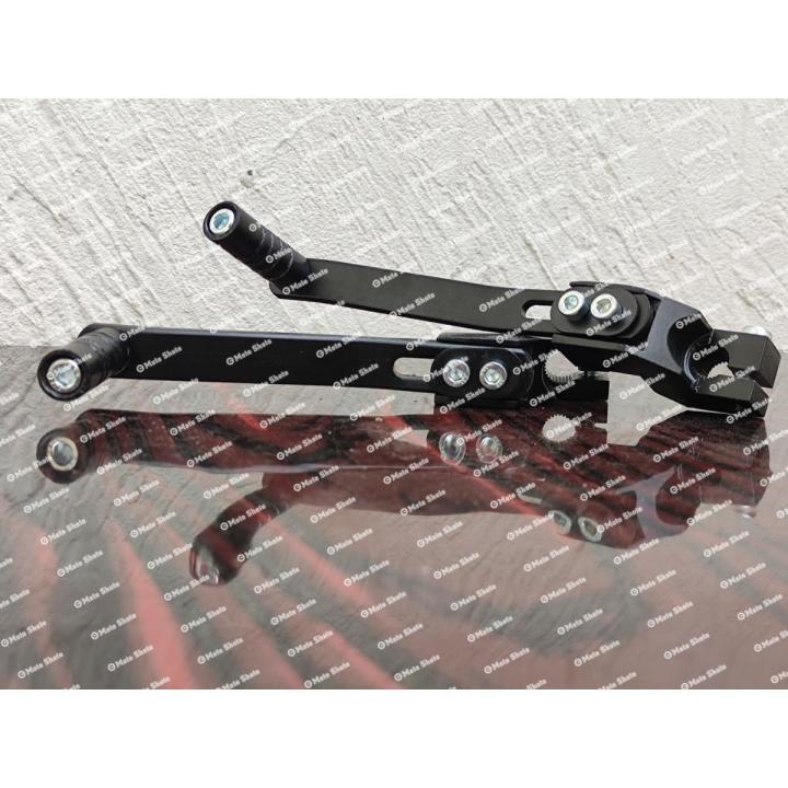 1 Piece Half Gear Shifter Fancy Half Gear Lever Aluminium Adjustable For Street Bikes & Motorcycles - 2 Colours