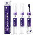 V34 Teeth Whitening Pen Purple Whitening Toothpaste Dental Whitening Tartar Removal Tooth Cleaning Effective Teeth Whitener 4ml. 