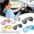 UV400 Clip-on sunglasses Fashionable Adjustable Lightweight Anti-glare glasses Polarized Night vision for Outdoor activities. 