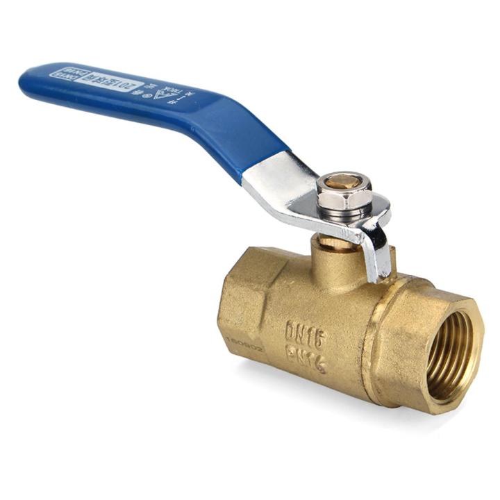 daily tools TMOK TK201 Manual Brass Ball Valve Two-piece Threaded Ball Valve DN15