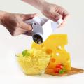 Hand Held Rotary Cheese Grater Handheld Cheese Cutter Slicer Shredder. 