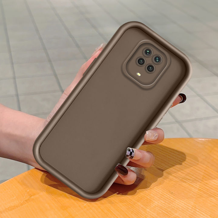 TA for Redmi Note 9 Pro 9S Note 9 Pro Max Back Cover Soft Square Ladder Silicone Camera Protection Phone Case