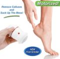 Portable Electric Foot Grinder Electronic Foot File Pedicure Tools Callus Remover Feet Care Sander with Grind Head for Cracked Heels Dead Hard Dry Skin. 