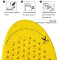 【Footprint】 Height Increase Insoles Full Insoles Shoe Cushion Pads For Men And Women 1Pair 1.5Cm / 2.5Cm / 3Cm. 