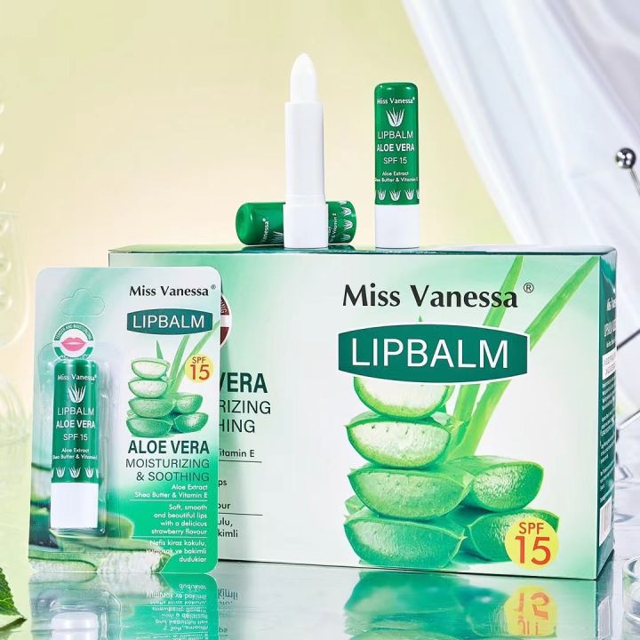Cross-border new Miss Vanessa Warm Lip Balm Long-lasting moisturizing, moisturizing, moisturizing, anti-drying, and anti-cracking lipstick