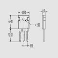 3pcs MUR3060 Common Cathode Ultrafast Rectifier Diode TO-247, 30A 600V. 