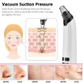 Hot Compress Electric Blackhead Remover Vacuum Acne Cleaner Pore Cleansing Device Beauty Facial Nose Cleaner Skin Care Tool. 
