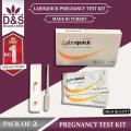 Laboquick Pregnancy Test Kit – Pack of 2 | Fast, Accurate & Easy-to-Use Home Testing. 