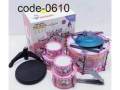 Hello Kitty Kids Jazz Drum Set Musical Instrument Playset Learning Toy. 