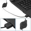 Mini USB 2 5 Mega Pixels Retractable Clip WebCam Web Camera for PC Laptop. 