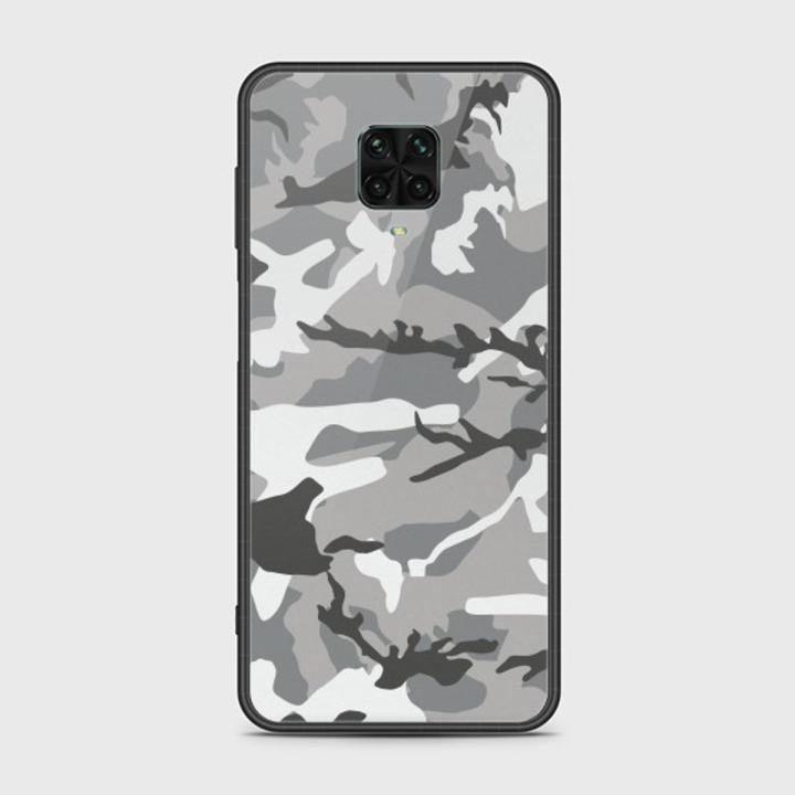 Xiaomi Redmi Note 9S Cover - SkinLee HQ Infinity Glass Case (Soft) - Camo Series v3 - SKINLEE-327-1-890-498