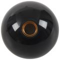 Universal Car Auto Black 8 Ball Gear Shift Shifter Knob W 8mm 10mm 12mm Adapter. 